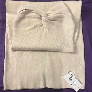 sleeveless knit sweater dress